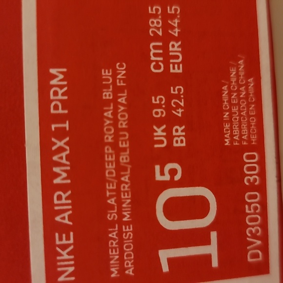 *NWB" Nike Air Max 1 Denim - Picture 6 of 6